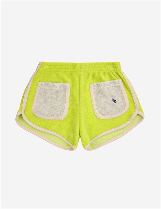 Green Terry Shorts