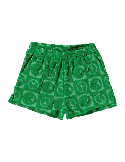 Angel Terry Shorts - Bright Green