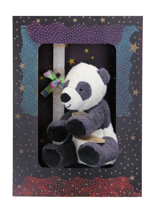 Easter Candle - Plush Animal Panda