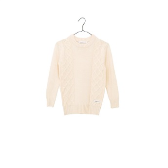 Fritz Knitted Sweater Off White
