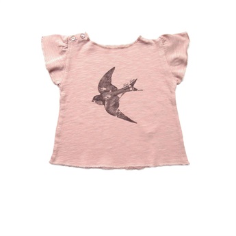 Baby T-Shirt Hirondele Pink
