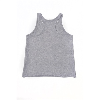 Printed Tank Top Heather Grey