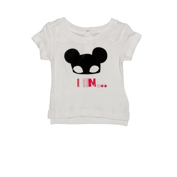 Baby Organic T-Shirt Mask White