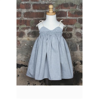 Sand Castle Dress Dove Gray_EXCLUSIVE