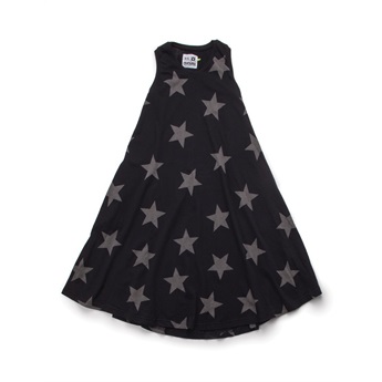 360 Maxi Star Dress Black