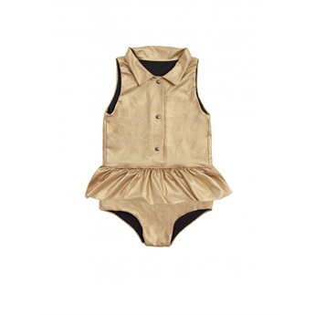 Baby Explorer Bathing Suit Gold