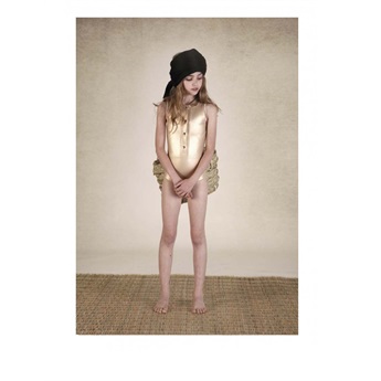 Explorer Bathing Suit Gold