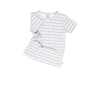 Baby Grid SS Tee Blue