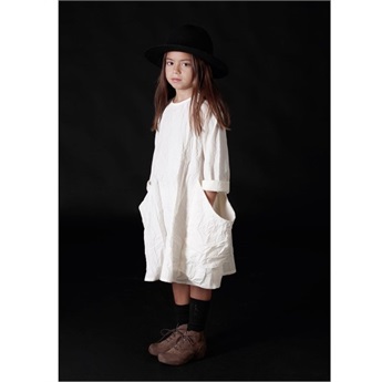 Alma's Pocket Dress Ivory