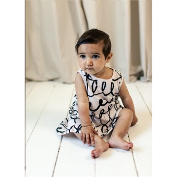 Baby Dress Loop Chalk Blush