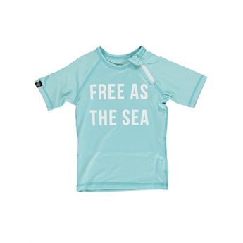 UPF50+ Baby T-Shirt Free As the Sea