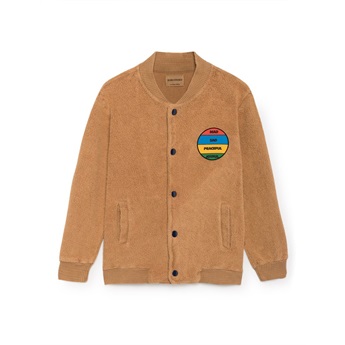 Colourful Patch Buttons Sweatshirt