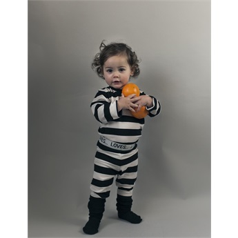 Baby Suit Off White Stripes