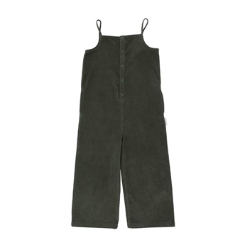 Corduroy Onepiece dark green