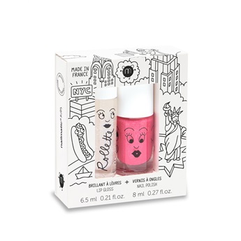 Rollette Nail Polish Duo Set - New York