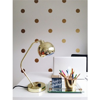 Mini Dots Wallsticker Gold