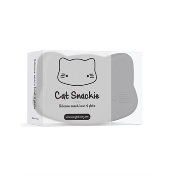 Cat Snackie Dark Grey