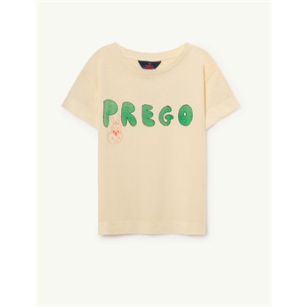 Rooster T-Shirt Yellow Prego