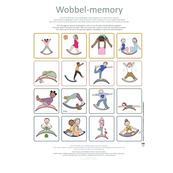 Wobbel Original Transparent Lacquer / Felt Baby Mouse