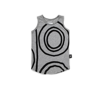 Circle Tank Top Heather Grey