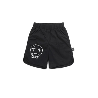 Sketch Skull Beach Shorts