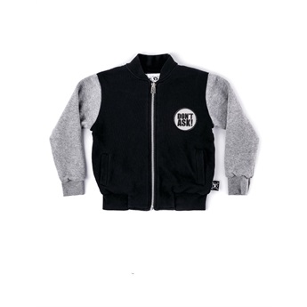 Letterman Jacket Black