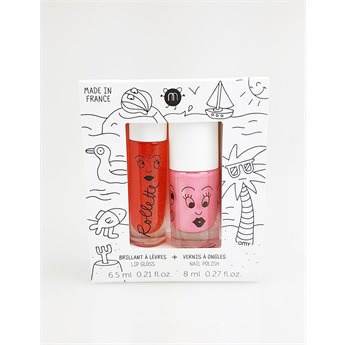Rollette Nail Polish Duo Set - Holidays