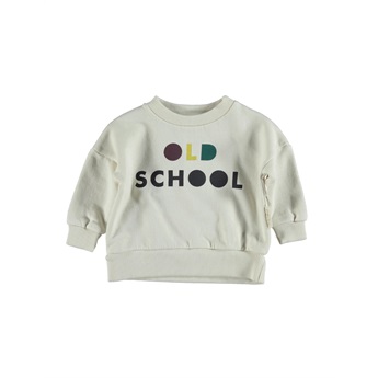 Baby Sweatshirt Ecru Old School