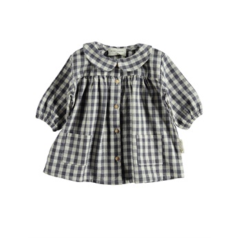 Baby Dress Peter Pan Checkered