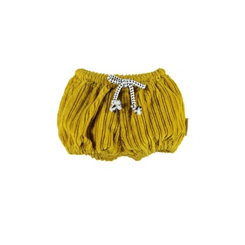 Baby Shorties Mustard Corduroy