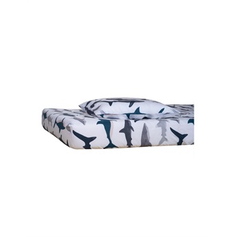 Sharks Fitted Sheet 70x140