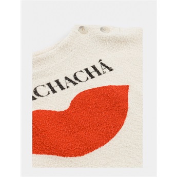 Chachacha Kiss Cropped Sweatshirt