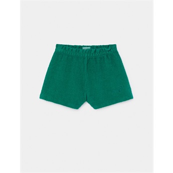 Green Felpa Shorts