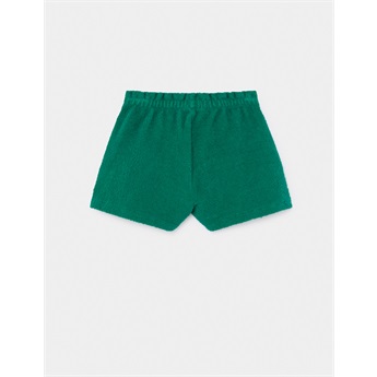Green Felpa Shorts