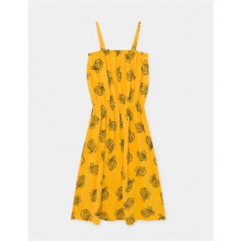 All Over Pineapple Jersey Dress