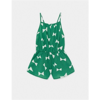 All Over Bow Woven Playsuit