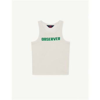 Tank Frog T-Shirt White Observer