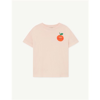 Rooster T-Shirt Rose Orange