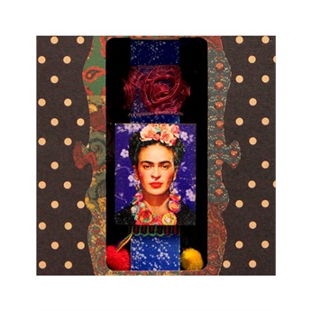 Easter Candles 20cm - Frida Magnet -  Blue