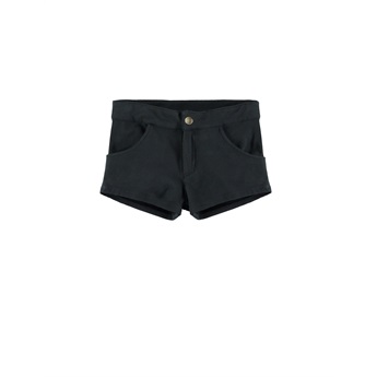 Mini Jeans Shorts Black