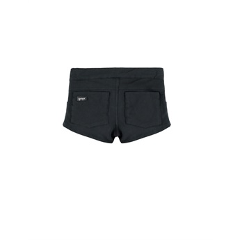 Mini Jeans Shorts Black