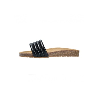 Cork Sandal Black