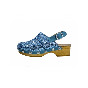 Banus Clog Blue Glitter