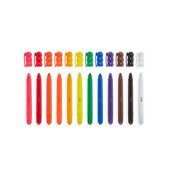 Rainy Dayz Gel Crayons - Set of 12