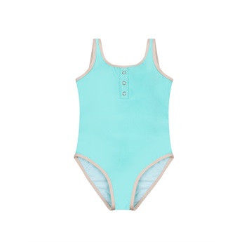 Charlotte One Piece Swimsuit Tropical Blue