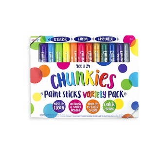 Chunkies Paint Sticks Variety Pack - set of 24