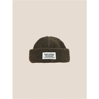 Patch Sheepskin Hat
