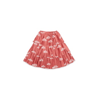 Clouds All Over Woven Skirt