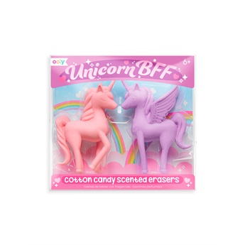 Unicorn BFF Scented Erasers - Set of 2