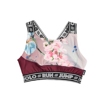 Olivia Sports Top Motion Flowers
